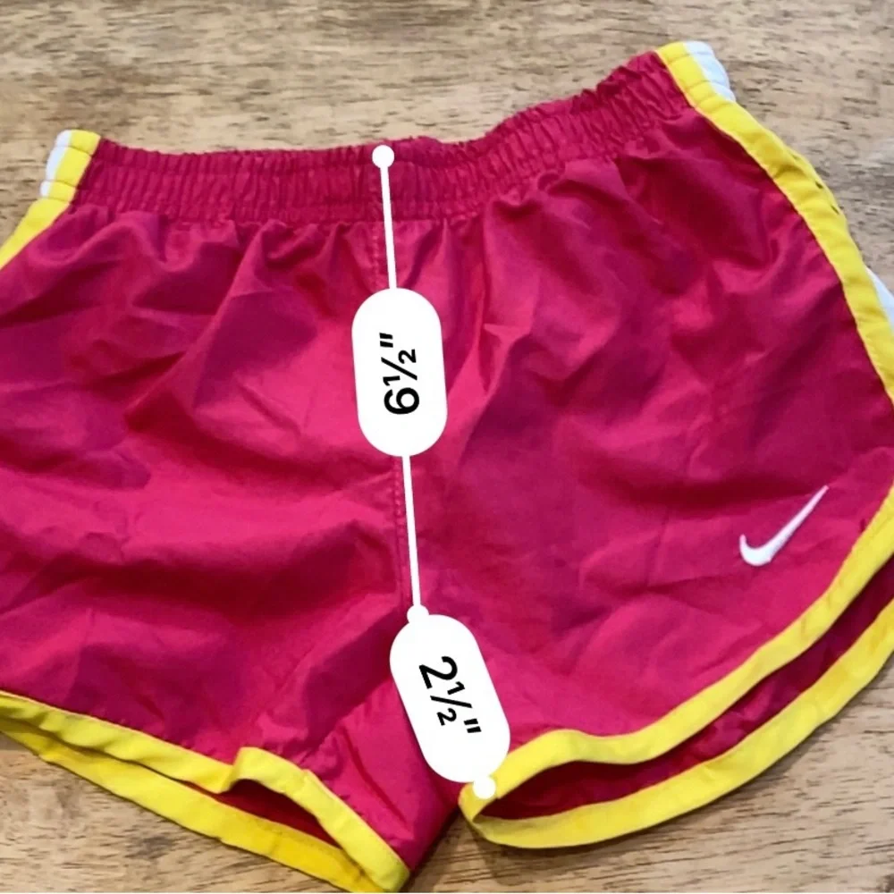 Nike‎ Dri Fit Girl’s Size 6X Hot Pink Athletic Shorts